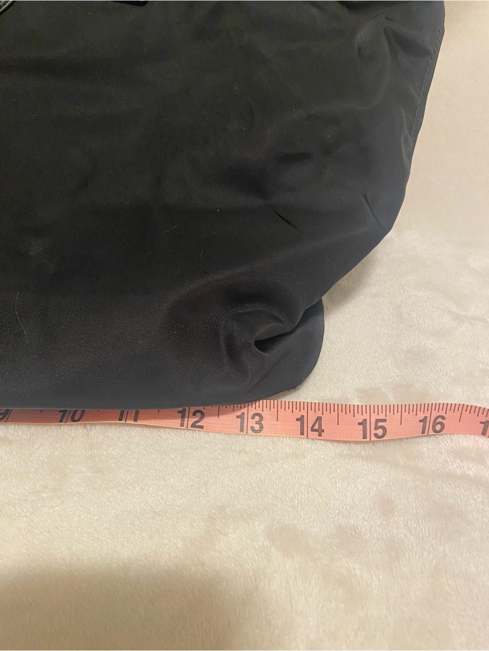 Tory Burch EUC Black Nylon Logo Tote - Picture 16 of 16